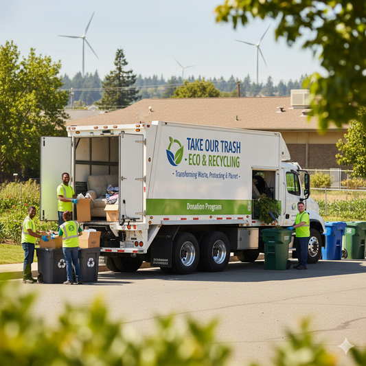 Eco-Friendly Hauling: How “Take Our Trash” Reduces Landfill Waste