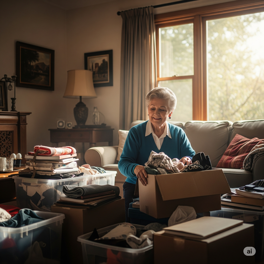 Senior-Friendly Decluttering: Making Space Without the Stress