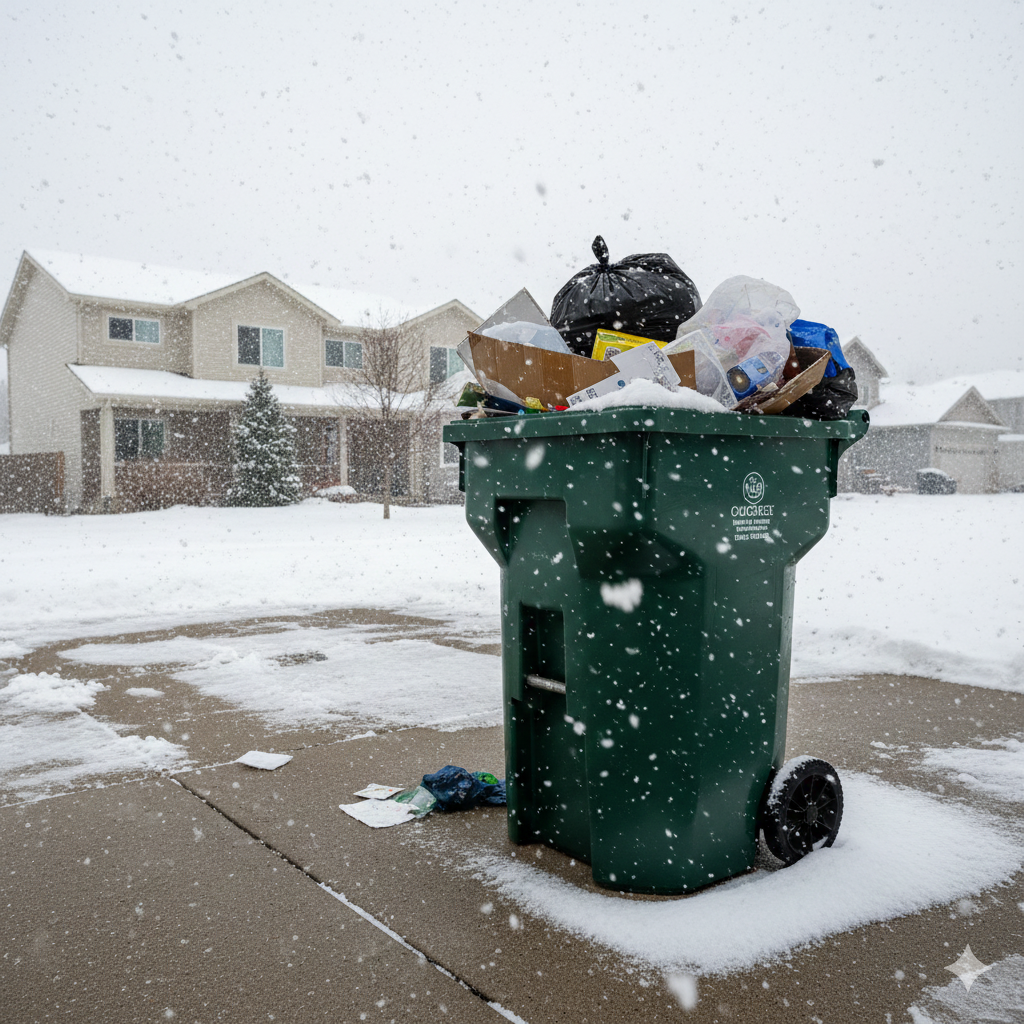 Why December Is the Busiest Month for Trash Overflow — And How Take Our Trash Can Help