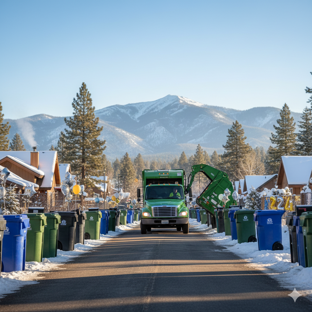 New Year, No Missed Trash Days in Big Bear