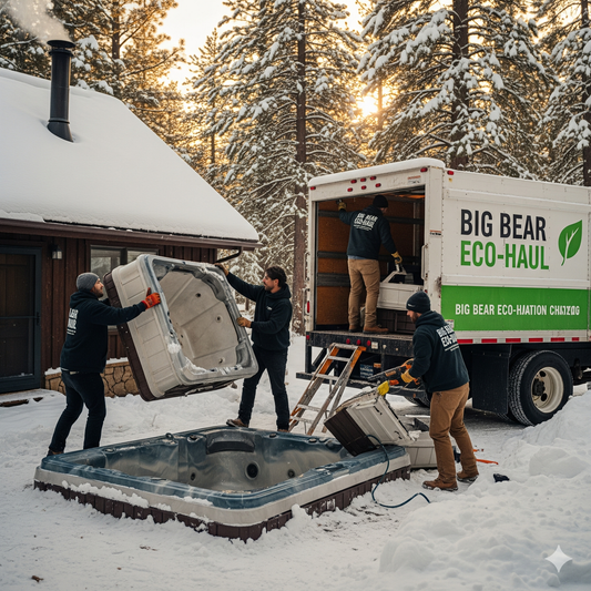 Hot Tub &amp; Spa Removal in Big Bear: How Take Our Trash Handles the Heavy Lifting