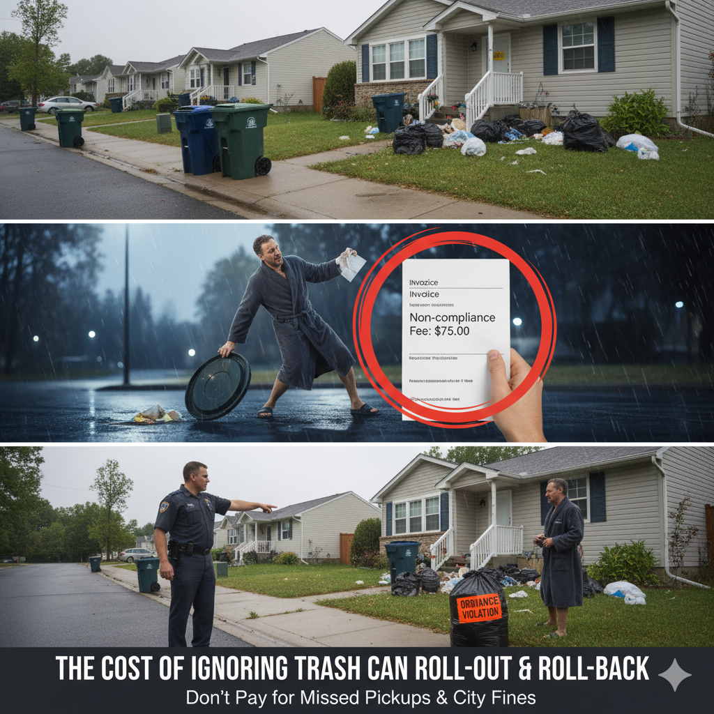The Cost of Ignoring Trash Can Roll-Out & Roll-Back Responsibilities