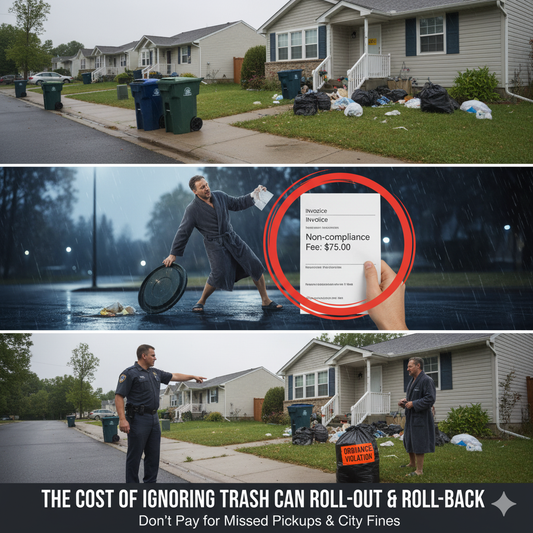 The Cost of Ignoring Trash Can Roll-Out & Roll-Back Responsibilities