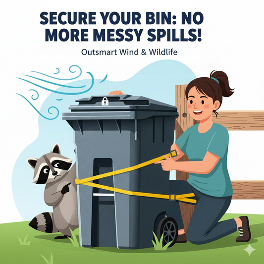 How to Secure Your Trash Bin Against Wind and Animals