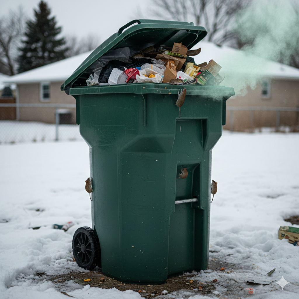 Winter Is Coming: How to Prevent Trash Odors and Pest Problems