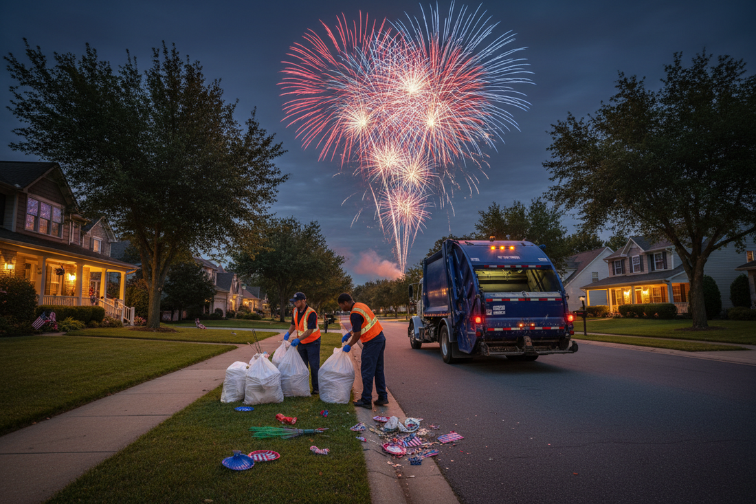Post Fourth of July Trash Pickup | Keep Your Property Clean This Summer