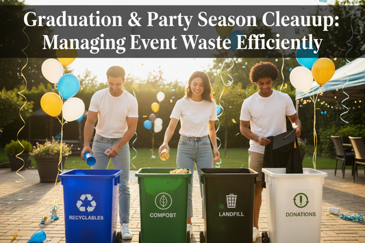 Graduation & Party Season Cleanup: Managing Event Waste Efficiently